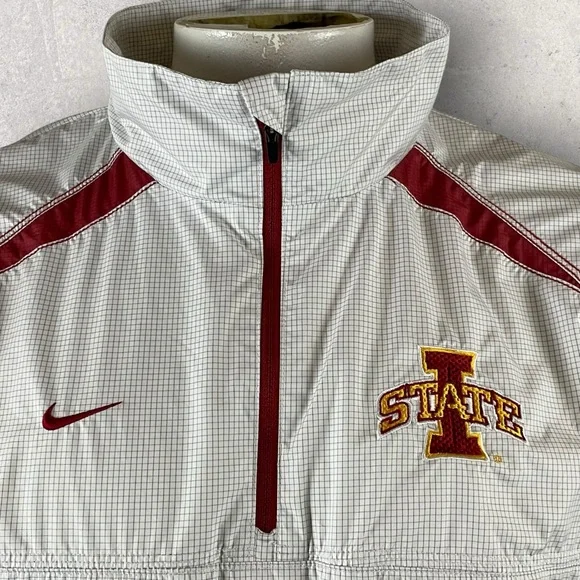 Nike Golf Jacket Men’s Medium Iowa State Cyclones Storm Fit 1/4 Zip T287 - Picture 3 of 15